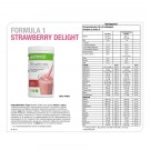 Herbalife F1 Måltidshake - Strawberry Delight thumbnail